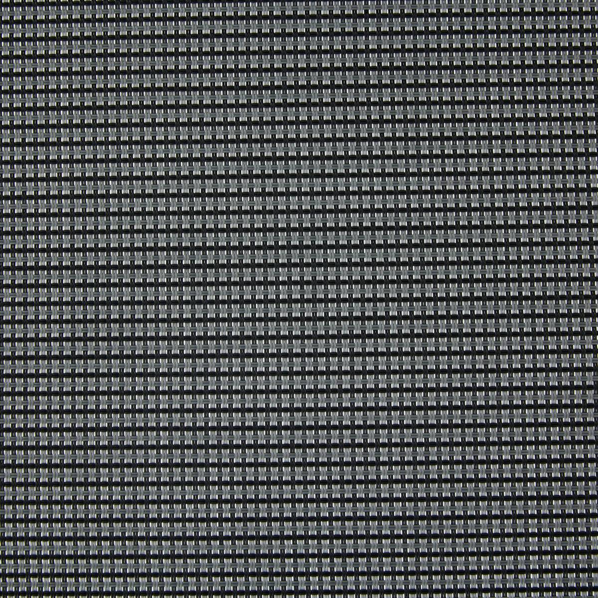 Sedia da giardino con braccioli AXANT Grigio pepe / Grafite Alluminio trattato con epossidica, Texaline Grigio pepe / Grafite
