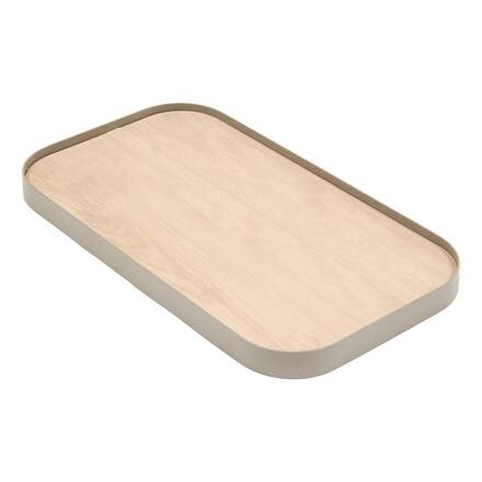 Carrello EASINESS Mogano 73 x 48 x 80 cm - Alluminio trattato con epossidica, Trattamento antiruggine