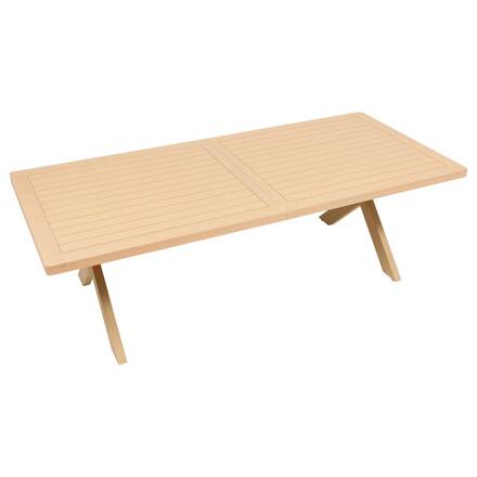 Tavolo da giardino rettangolare allungabile XENIA Eucalipto 12 posti - Eucalipto certificato FSC®