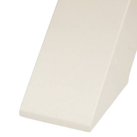 Tavolo da giardino rettangolare ORACLION Noce / Argilla 10 posti - Alluminio rivestito in epossidico