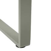 Poltrona relax da giardino LAMBINIO Beige / Verde alloro Alluminio trattato con epossidica - Olefina Beige / Verde Alloro