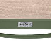 Sedia da giardino con braccioli AXANT Lino / Verde alloro Alluminio trattato con epossidica, Texaline Lino / Lauro