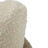 Sedia da giardino con braccioli MYLORE Beige / Honey Alluminio trattato con epossidica, Poliestere riciclato Beige / Miele