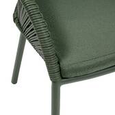 Sedia da giardino con braccioliORYON Verde alloro Alluminio trattato con epossidica, Olefina Lauro
