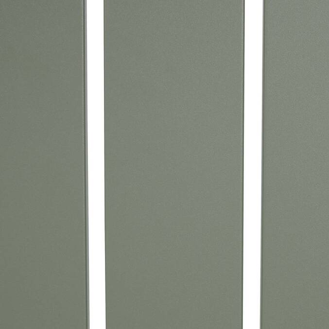 Tavolino da salotto da giardino quadrato PHUKET Verde alloro 45 x 45 cm - Acciaio rivestito in resina epossidica, Trattamento antiruggine rinforzato Lauro