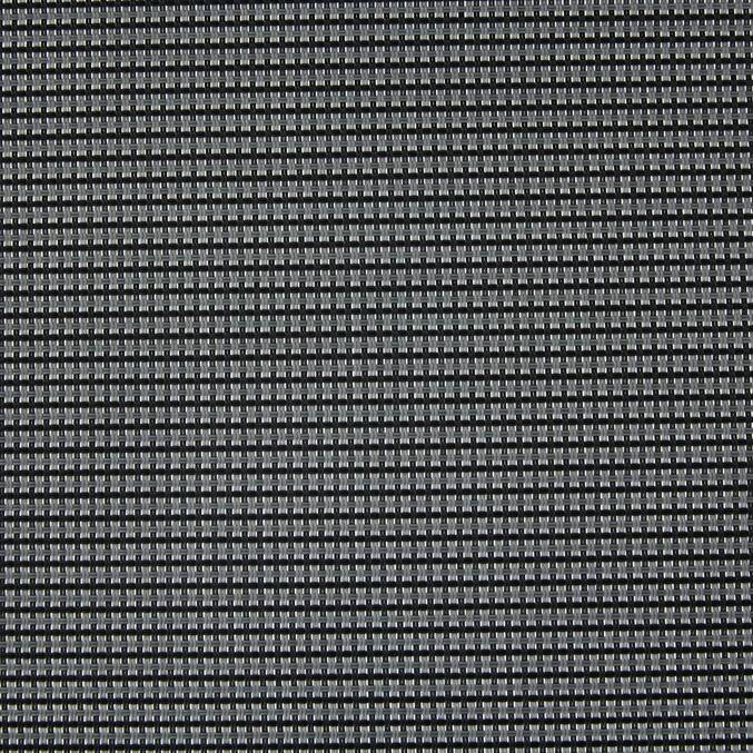 Sedia da giardino con braccioli AXANT Grigio pepe / Grafite Alluminio trattato con epossidica, Texaline Grigio pepe / Grafite