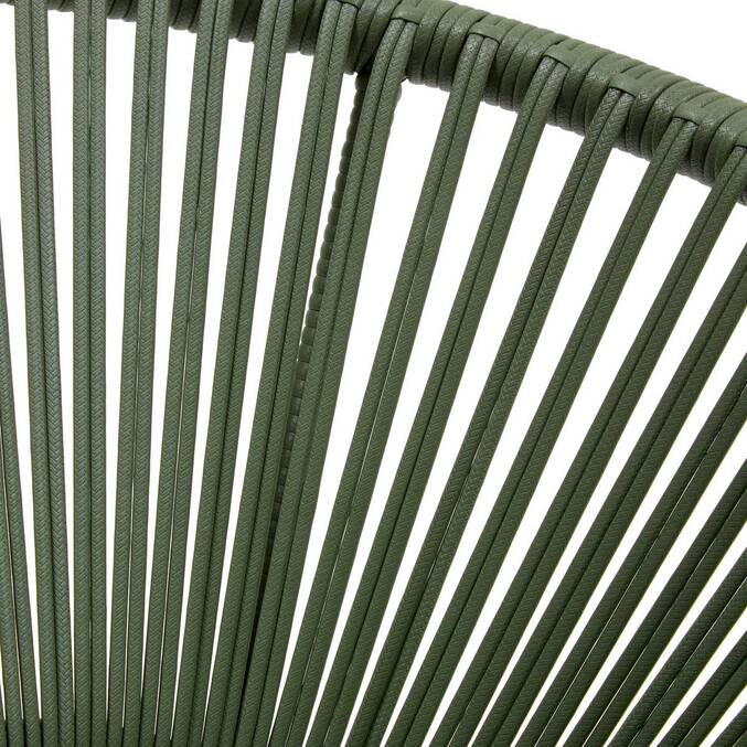 Sedia da giardino con braccioliORYON Verde alloro Alluminio trattato con epossidica, Olefina3795