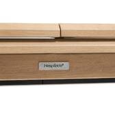 Tavolo da giardino rettangolare allungabile AXIOME Argilla / Miele 10 posti - Alluminio rivestito in epossidico Argilla / Miele