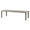 Mesa de jardim retangular