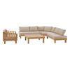 Grande conjunto de jardim