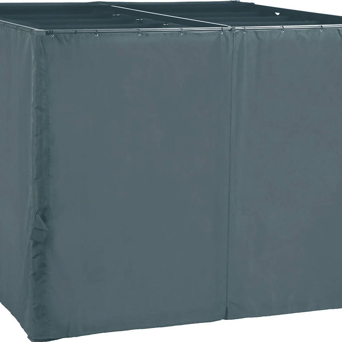 Cortinas para gazebo PALMEIRA Ardósia Para PALMEIRA 3 x 3 m - Poliéster Ardósia
