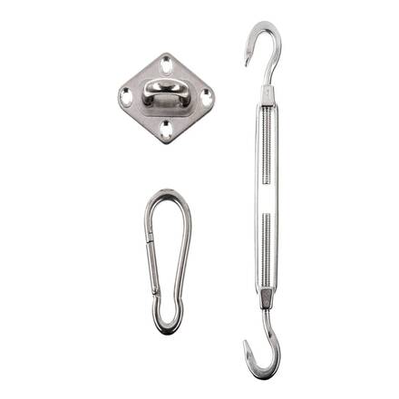 Kit de fixação para vela de sombra