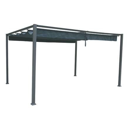 Tela de gazebo PALMEIRA Ardósia Para PALMEIRA 4 x 3 m - Poliéster