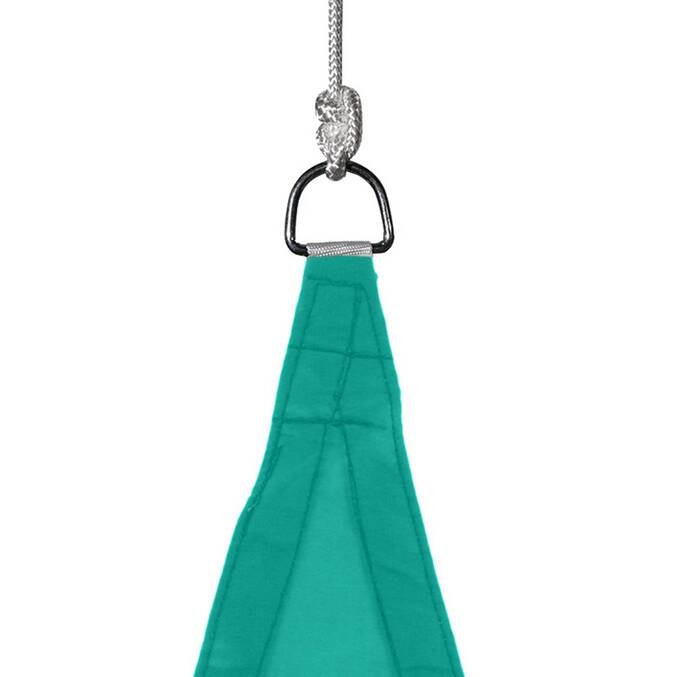 Vela de sombra triangular CURACAO Esmeralda 2 x 2 x 2 m - Poliéster Esmeralda