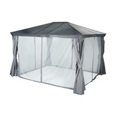 Mosquiteiro para pérgola BELIZE Ardósia Para BELIZE 3,6 x 3 m - L. 282 x A. 342 cm - Poliéster Ardósia