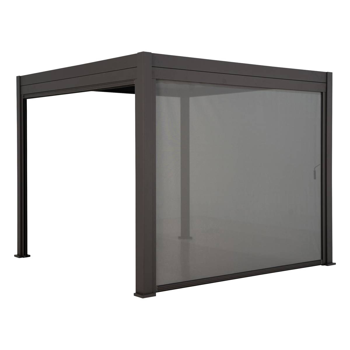 Toldo EVORA Ardósia Para EVORA Lado 3 m - 2,7 m - Alumínio, Texaline Ardósia