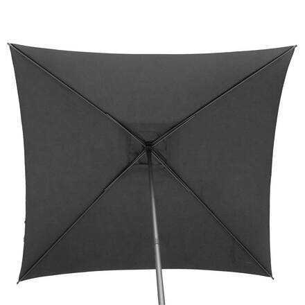 Guarda-sol central quadrado inclinável SOYA Ardósia 2,5 x 2,5 m - Aço, Poliéster