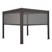 Toldo EVORA Ardósia Para EVORA Lado 3 m - 2,7 m - Alumínio, Texaline Ardósia