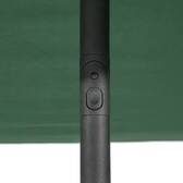 Guarda-sol central quadrado inclinável SOYA Verde oliva 2,5 x 2,5 m - Aço, Poliéster Verde-oliva