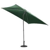 Guarda-sol central quadrado inclinável SOYA Verde oliva 2,5 x 2,5 m - Aço, Poliéster Verde-oliva