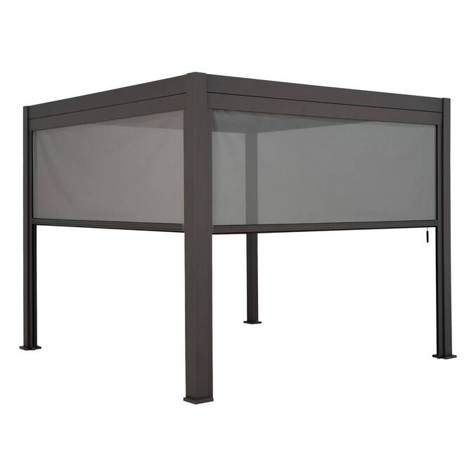 Toldo EVORA Ardósia Para EVORA Lado 3 m - 2,7 m - Alumínio, Texaline3445