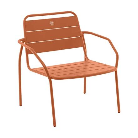 Conjunto de sala relax duo PHUKET Terracota 2 lugares - Roland-Garros x Hespéride