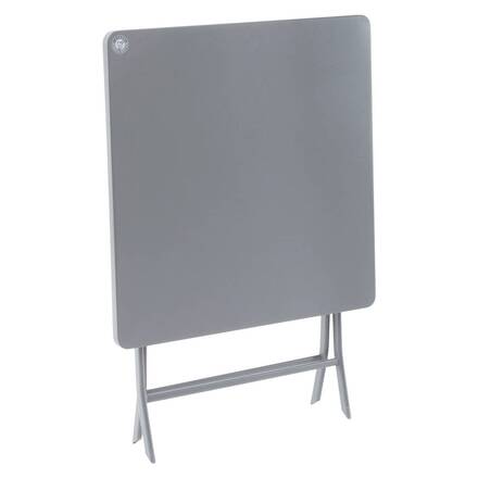 Mesa de jardim quadrada dobrável GREENSBORO Cinza quartzo 2 lugares - Roland-Garros x Hespéride