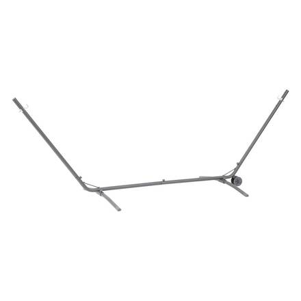 Suporte ajustável para rede PANAO Preto 295/317 x 113 x 117 cm - Aço com tratamento epóxi