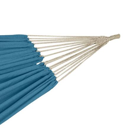 Tela de rede YAQUI Azul petróleo 307 x 80 cm - Algodão, Poliéster