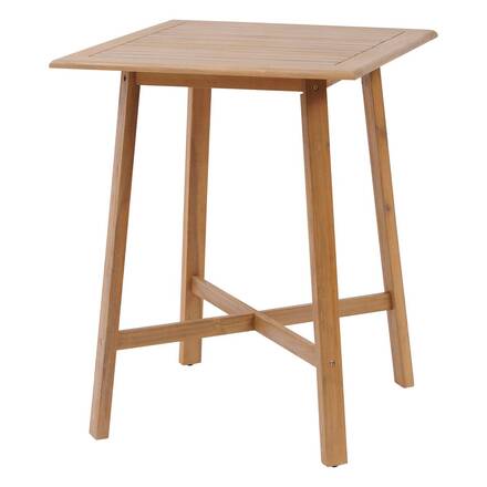 Mesa alta de jardim TIWI Acácia 4 lugares - Acácia certificada FSC®