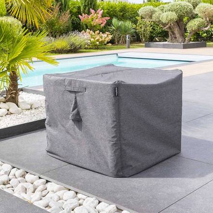 Capa de proteção HAMBO para mesa alta Cinza 180 x 120 x 120 cm - Poliéster