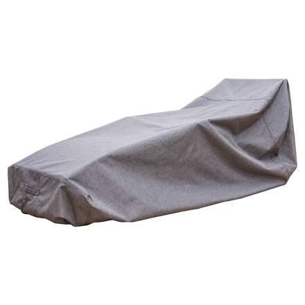 Capa de Proteção HAMBO para espreguiçadeira Dupla Cinza 220 x 145 x 90 cm - Poliéster