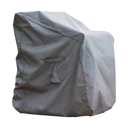 Capa de proteção HAMBO para pilha de cadeiras Cinza 120 x 70 x 70 cm - Poliéster