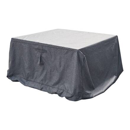 Capa de proteção HAMBO para mesa retangular Cinza XL 308 x 190 x 80 cm - Poliéster