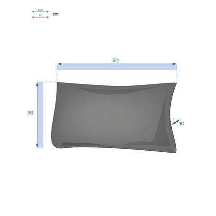 Almofada decorativa de exterior KORAI Trigo 30 x 50 cm - Poliéster