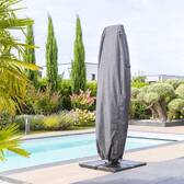 Capa de proteção HAMBO para guarda-sol lateral Cinza S 210 x 60 x 30 cm - Poliéster Cinza