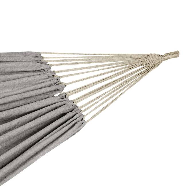 Tela de rede YAQUI Cinza pérola 307 x 80 cm - Algodão, Poliéster Cinza pérola