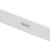 Mesa auxiliar de jardim quadrada ALLURE Branca 55 x 45 x 55 cm - Alumínio tratado com epóxi Branco