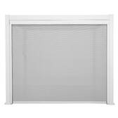 Toldo EVORA Cinza claro / Branco Para EVORA Lado 3 m - 2,7 m - Alumínio, Texaline Cinza claro / Branco