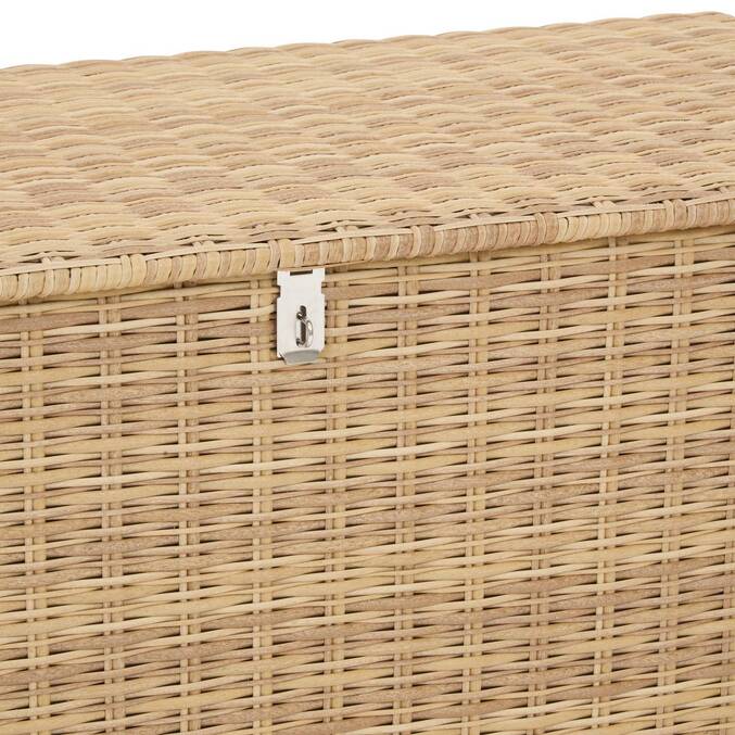 Arca de arrumação BAYANA Savana 600 L - Aço tratado com epóxi, Resina sintética trançada3738