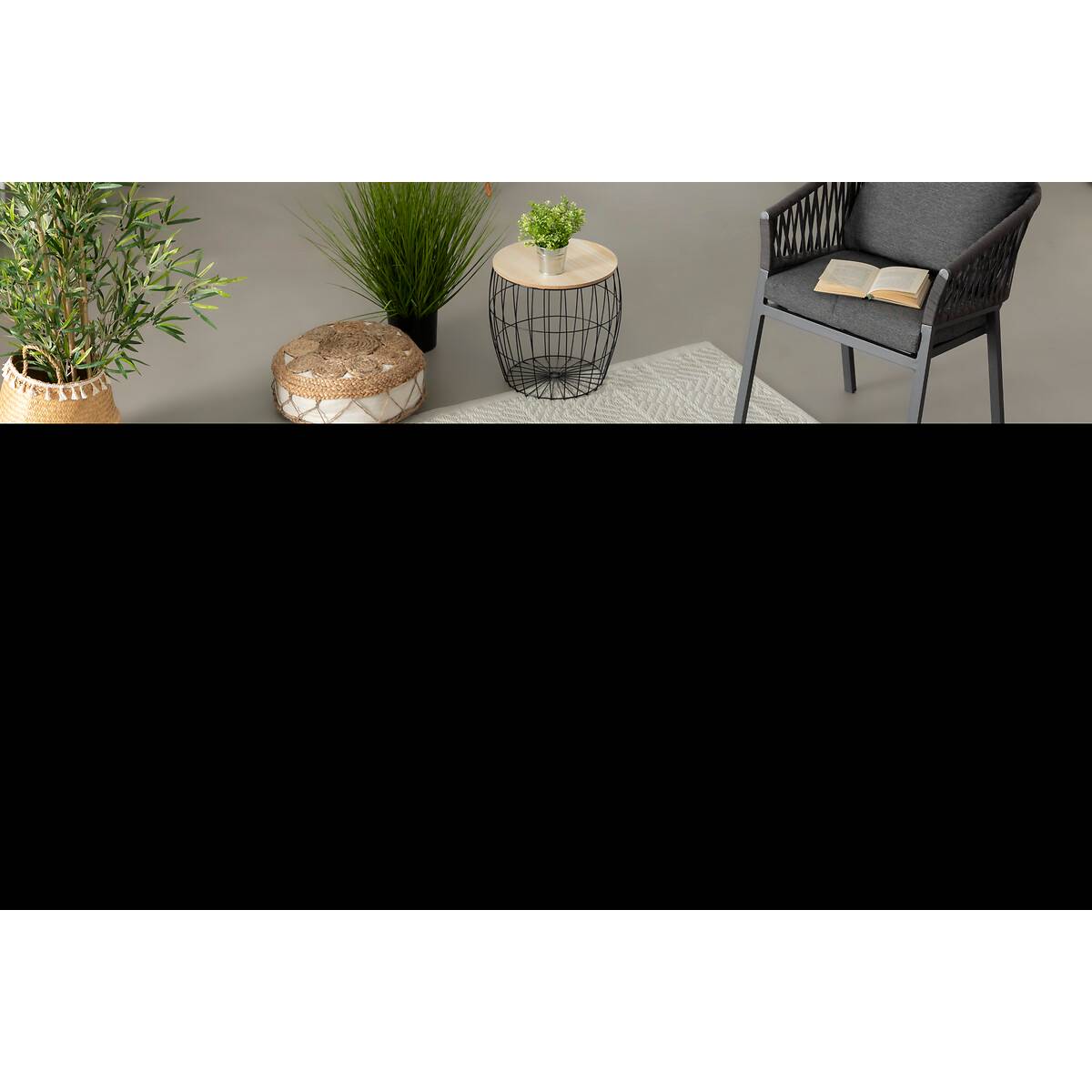 Tapete de exterior e interior STICA 230 x 160 cm - Polipropileno Azul