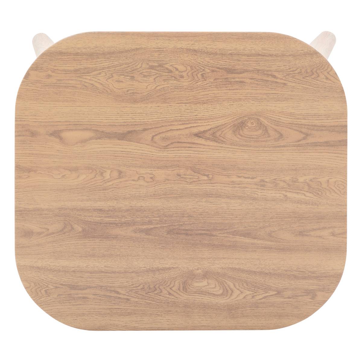 Conjunto de jardim MANISSA Honey 5 lugares - Alumínio tratado com epóxi, Resina sintética trançada, Poliéster reciclado Bege / Mel