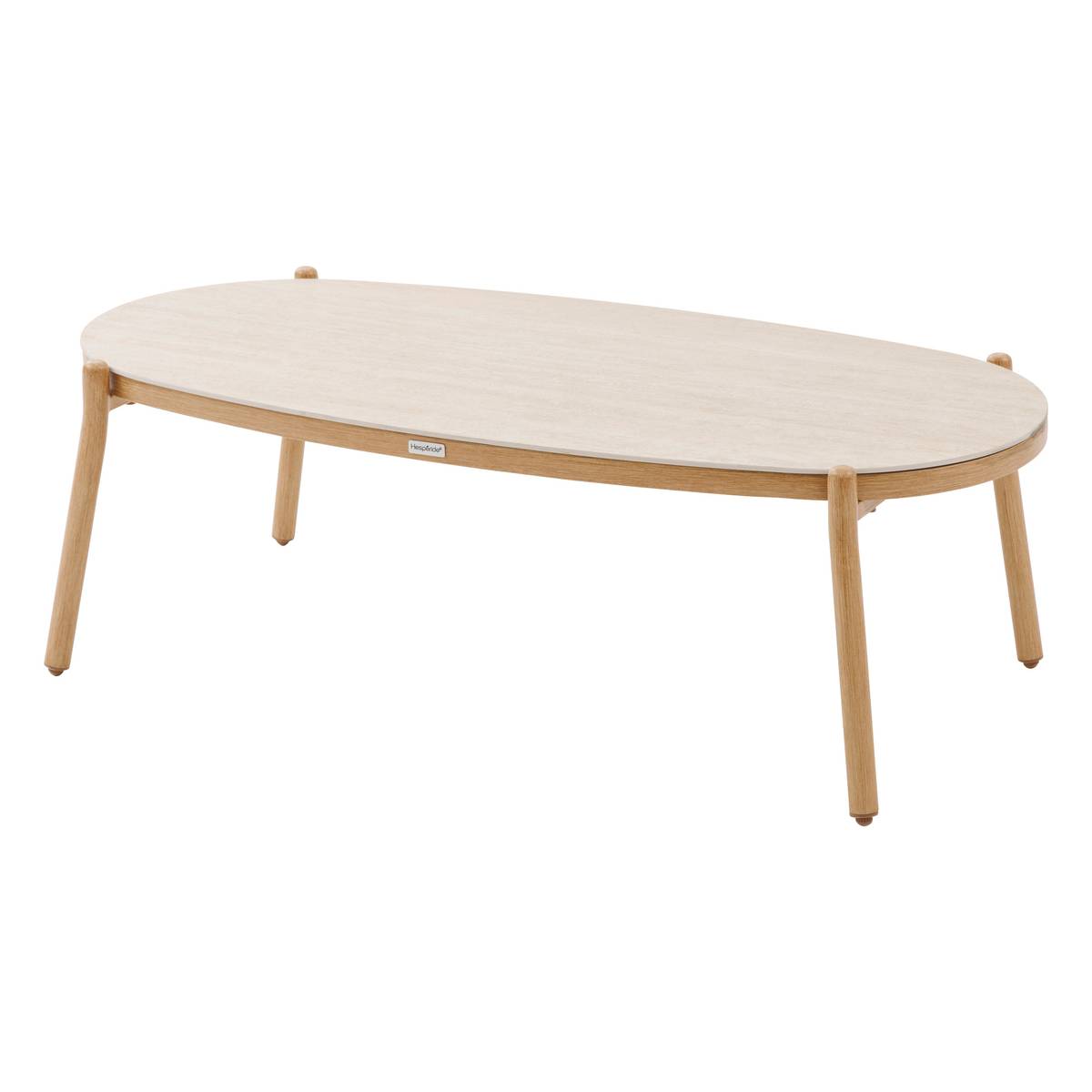 Conjunto de jardim MELOANE Bege 5 lugares - Aço com tratamento epóxi, Poliéster Bege