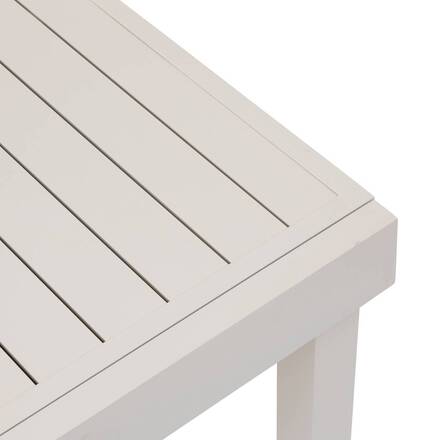 Mesa de jardim extensível PIAZZA Argila 12 lugares - Alumínio tratado com epóxi