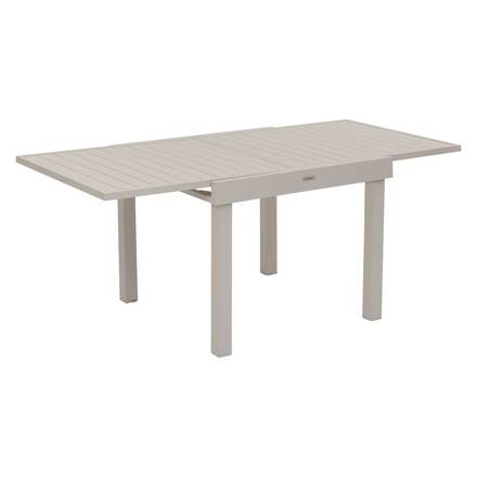 Mesa de jardim extensível PIAZZA Argila 8 lugares - Alumínio tratado com epóxi