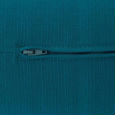 Almofada cilíndrica de exterior KORAI Azul pato 45 x 15 cm - Poliéster