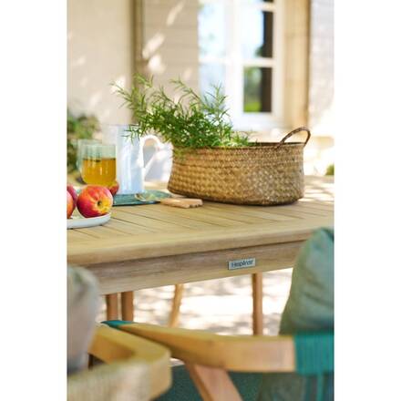 Mesa de jardim DEONA em acácia 8 lugares - Acácia certificada FSC®