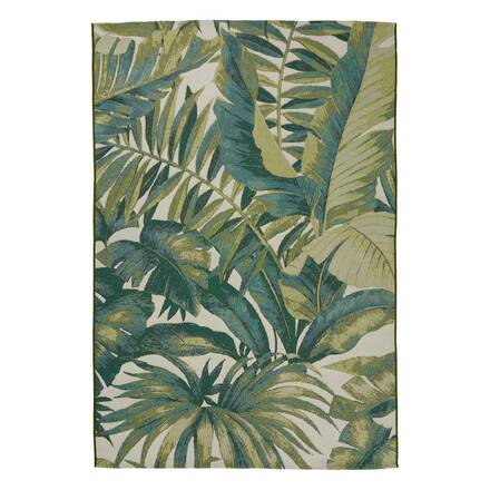 Tapete de exterior KEPA Motivo tropical 200 x 150 cm - Polipropileno