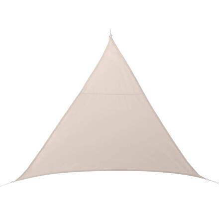 Vela de sombra triangular CURACAO Trigo 3 x 3 x 3 m - Poliéster
