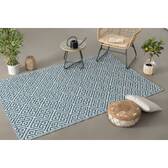 Tapete de exterior e interior STICA 230 x 160 cm - Polipropileno Azul
